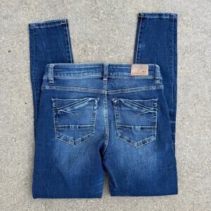 Buckle BKE Victoria Universal Fit Mid Rise Skinny Jeans Size 26 AXB204